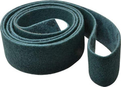 3M - 3" Wide x 132" OAL, Aluminum Oxide Abrasive Belt - Aluminum Oxide, Very Fine, Nonwoven, Series SC-BL - Americas Tooling