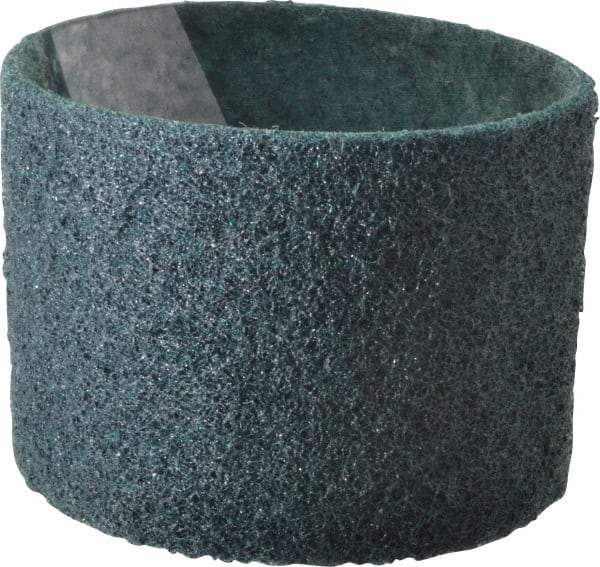 3M - 3-1/2" Wide x 15-1/2" OAL, Silicon Carbide Abrasive Belt - Silicon Carbide, Medium, Nonwoven, Series SC-BL - Americas Tooling