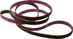 3M - 1" Wide x 132" OAL, Aluminum Oxide Abrasive Belt - Aluminum Oxide, Medium, Nonwoven, Series SC-BL - Americas Tooling