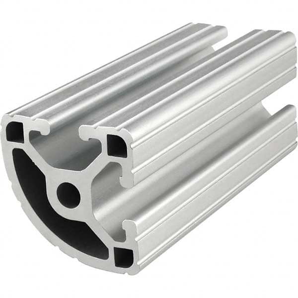 80/20 Inc. - 1-1/2" Wide x 1-1/2" High x 145" Long Open Shelving Round Extrusion Bar - Americas Tooling