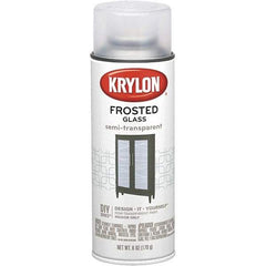 Krylon - Frosted Glass (Color), Frosted, Glass Frosting Spray Paint - 6 oz Container - Americas Tooling