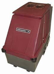 Minuteman - 20" Cleaning Width, 105" Water Lift, Walk Behind Carpet Extractor - 100 CFM Air Flow, 2 hp, 25 Gal Tank Capacity, 25 Gal Tank Recovery Capacity, 100 Pump psi - Americas Tooling