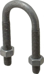 Cooper Crouse-Hinds - Malleable Iron Rigid U-Bolts - 1/2" Rigid, Electrogalvanized Finish - Americas Tooling