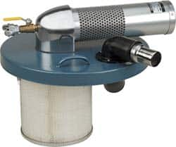 Guardair - Air Powered Wet/Dry Drum Vacuum Head - 2" Vacuum Hose Fitting, Use with 30 Gal Models - Americas Tooling