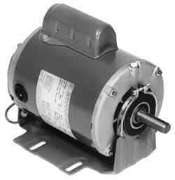 Marathon Electric - 3/4 Max hp, 1,725 Max RPM, Electric AC DC Motor - 115/208-230 V Input, Single Phase, 56H Frame, 0.62" Shaft Diam - Americas Tooling