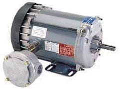 Marathon Electric - 1/2 Max hp, 1,140 Max RPM, Electric AC DC Motor - 115/208-230 V Input, Single Phase, 56 Frame, 0.62" Shaft Diam - Americas Tooling