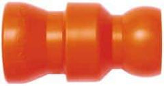 Loc-Line - 10 Piece, 1/2" ID Coolant Hose In-Line Valve - Female to Ball Connection, Acetal Copolymer Body, Unthreaded, Use with Loc-Line Modular Hose Systems - Americas Tooling