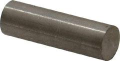 Eclipse - 1" Long x 19/64" Diam, Alnico Round Bar Magnet - Notched, 1,022°Fahrenheit Max Operating Temp - Americas Tooling