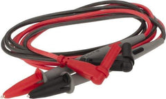 Fluke - Black/Red Electrical Test Equipment Leads - Use with Digital Multimeters - Americas Tooling