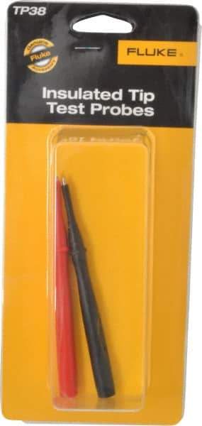 Fluke - Black/Red Electrical Test Equipment Probe Set - Use with Fluke 175, 177, 179 True RMS Digital Multimeters, Fluke 287, 289 True-RMS Industrial Logging Multimeters, Fluke 705 Loop Calibrators - Americas Tooling