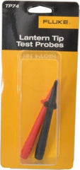 Fluke - Black/Red Electrical Test Equipment Probe - Use with TL22, TL24 Test Leads - Americas Tooling