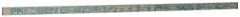 Precision Brand - 12" Long x 3/8" High x 3/16" Wide, Zinc-Plated Key Stock - Low Carbon Steel - Americas Tooling