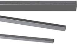 Precision Brand - 12" Long, Plain Key Stock Assortment - Low Carbon Steel - Americas Tooling