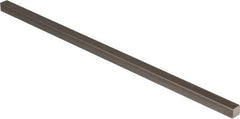 Precision Brand - 12" Long x 3/8" High x 3/8" Wide, Plain Key Stock - Low Carbon Steel - Americas Tooling