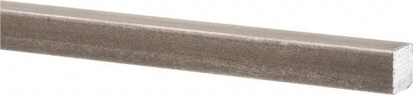 Precision Brand - 12" Long x 1/2" High x 1/2" Wide, Plain Key Stock - Low Carbon Steel - Americas Tooling