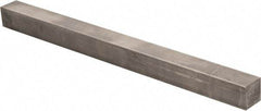 Precision Brand - 12" Long x 7/8" High x 7/8" Wide, Plain Key Stock - Low Carbon Steel - Americas Tooling