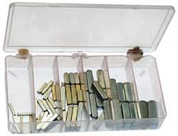 Precision Brand - Key & Keyway Assortments Type: Key Stock Number of Pieces: 58 - Americas Tooling