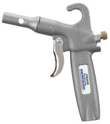 Guardair - 120 Max psi Safety Shield Safety Air Gun - 1/4 NPT, 2" Tube Length, Aluminum - Americas Tooling