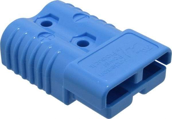 Made in USA - 1/0 AWG, 600 V, 175 A, Battery Connector - Blue - Americas Tooling