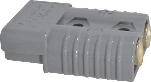 Made in USA - 1/0 AWG, 600 V, 175 A, Battery Connector - Gray - Americas Tooling