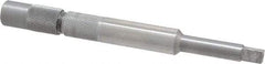 Made in USA - 7/16 Inch Tap, 5 Inch Overall Length, 1/2 Inch Max Diameter, Tap Extension - 0.323 Inch Tap Shank Diameter, 0.323 Inch Extension Shank Diameter, 0.242 Inch Extension Square Size, 1-1/16 Inch Tap Depth, Tool Steel - Americas Tooling