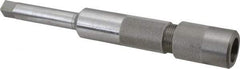 Made in USA - 1/8 Pipe Inch Tap, 6 Inch Overall Length, 3/4 Inch Max Diameter, Tap Extension - 7/16 Inch Tap Shank Diameter, 7/16 Inch Extension Shank Diameter, 0.328 Inch Extension Square Size, 1 Inch Tap Depth, Tool Steel - Americas Tooling