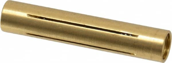 Made in USA - 7/32" Diam Through Hole Barrel Cylinder - 1.1" Barrel Length, Eccentric Slot - Americas Tooling