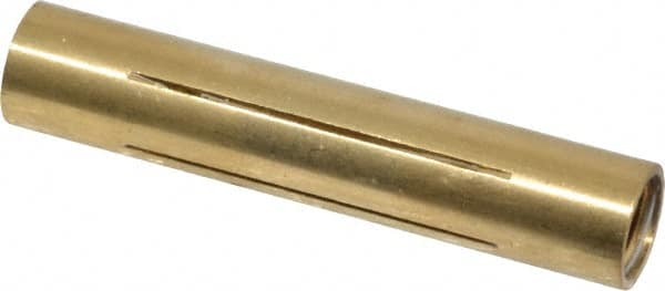 Made in USA - 5/16" Diam Through Hole Barrel Cylinder - 1.57" Barrel Length, Eccentric Slot - Americas Tooling