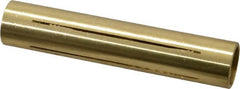 Made in USA - 15/32" Diam Through Hole Barrel Cylinder - 2-1/4" Barrel Length, Eccentric Slot - Americas Tooling