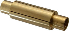 Made in USA - 7/8" Diam Through Hole Barrel Cylinder - 3" Barrel Length, Eccentric Slot - Americas Tooling