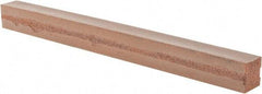 Cratex - 1/2" Wide x 6" Long x 1/2" Thick, Square Abrasive Block - Fine Grade - Americas Tooling