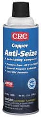 CRC - 16 oz Aerosol General Purpose Anti-Seize Lubricant - Copper, -95 to 1,800°F, Bronze, Water Resistant - Americas Tooling