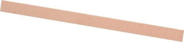 Made in USA - 400 Grit Aluminum Oxide Rectangular Polishing Stone - Super Fine Grade, 1/4" Wide x 4" Long x 1/16" Thick - Americas Tooling