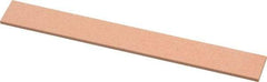 Made in USA - 320 Grit Aluminum Oxide Rectangular Polishing Stone - Extra Fine Grade, 1/2" Wide x 4" Long x 1/16" Thick - Americas Tooling