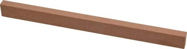 Made in USA - 180 Grit Aluminum Oxide Rectangular Polishing Stone - Very Fine Grade, 1/2" Wide x 6" Long x 1/4" Thick - Americas Tooling