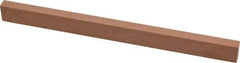 Made in USA - 180 Grit Aluminum Oxide Rectangular Polishing Stone - Very Fine Grade, 1/2" Wide x 6" Long x 1/4" Thick - Americas Tooling