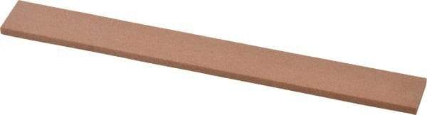 Made in USA - 180 Grit Aluminum Oxide Rectangular Polishing Stone - Very Fine Grade, 3/4" Wide x 6" Long x 1/8" Thick - Americas Tooling