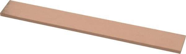 Made in USA - 400 Grit Aluminum Oxide Rectangular Polishing Stone - Super Fine Grade, 3/4" Wide x 6" Long x 1/8" Thick - Americas Tooling