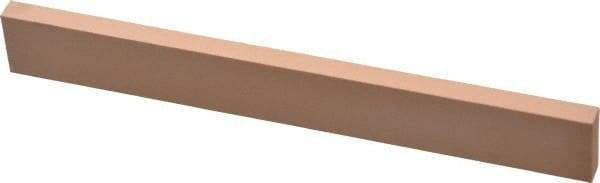 Made in USA - 400 Grit Aluminum Oxide Rectangular Polishing Stone - Super Fine Grade, 3/4" Wide x 6" Long x 1/4" Thick - Americas Tooling