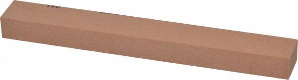 Made in USA - 180 Grit Aluminum Oxide Rectangular Polishing Stone - Very Fine Grade, 3/4" Wide x 6" Long x 1/2" Thick - Americas Tooling