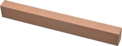 Made in USA - 220 Grit Aluminum Oxide Rectangular Polishing Stone - Very Fine Grade, 3/4" Wide x 6" Long x 1/2" Thick - Americas Tooling