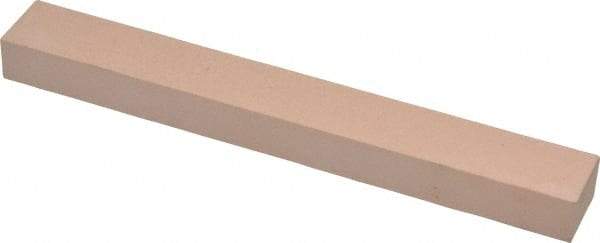 Made in USA - 600 Grit Aluminum Oxide Rectangular Polishing Stone - Super Fine Grade, 3/4" Wide x 6" Long x 1/2" Thick - Americas Tooling