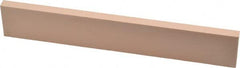 Made in USA - 600 Grit Aluminum Oxide Rectangular Polishing Stone - Super Fine Grade, 1" Wide x 6" Long x 1/4" Thick - Americas Tooling