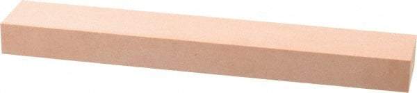 Made in USA - 320 Grit Aluminum Oxide Rectangular Polishing Stone - Extra Fine Grade, 1" Wide x 6" Long x 1/2" Thick - Americas Tooling