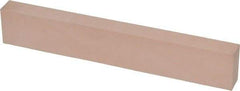 Made in USA - 600 Grit Aluminum Oxide Rectangular Polishing Stone - Super Fine Grade, 1" Wide x 6" Long x 1/2" Thick - Americas Tooling