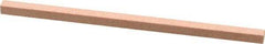 Made in USA - 180 Grit Aluminum Oxide Square Polishing Stone - Very Fine Grade, 5/32" Wide x 4" Long x 5/32" Thick - Americas Tooling