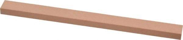 Made in USA - 220 Grit Aluminum Oxide Rectangular Polishing Stone - Very Fine Grade, 1/2" Wide x 6" Long x 1/4" Thick - Americas Tooling