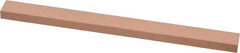 Made in USA - 220 Grit Aluminum Oxide Rectangular Polishing Stone - Very Fine Grade, 1/2" Wide x 6" Long x 1/4" Thick - Americas Tooling