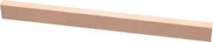 Made in USA - 400 Grit Aluminum Oxide Rectangular Polishing Stone - Super Fine Grade, 1/2" Wide x 6" Long x 1/4" Thick - Americas Tooling