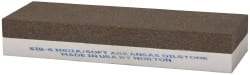 Norton - 6" Long x 2" Wide x 1" Thick, Aluminum Oxide Sharpening Stone - Rectangle, Coarse, Extra Fine Grade - Americas Tooling